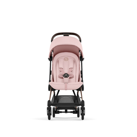 Cybex Coya Wózek Spacerowy Rama Rosegold Peach Pink