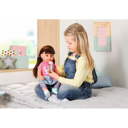 Baby Born Lalka Interaktywna Siostrzyczka Brunetka 27828