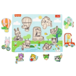 Fisher Price Puzzle Medium 8 el