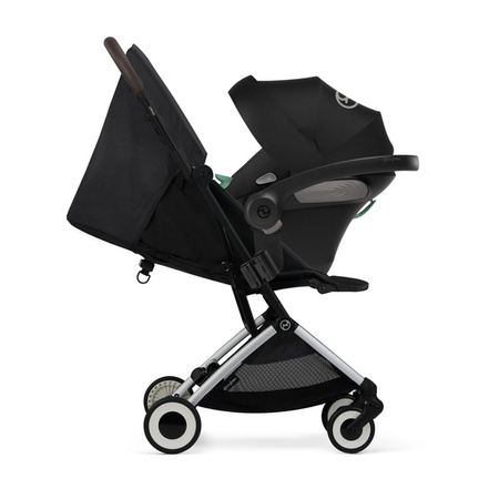 Cybex Orfeo Wózek Spacerowy Rama Srebrna Moon Black