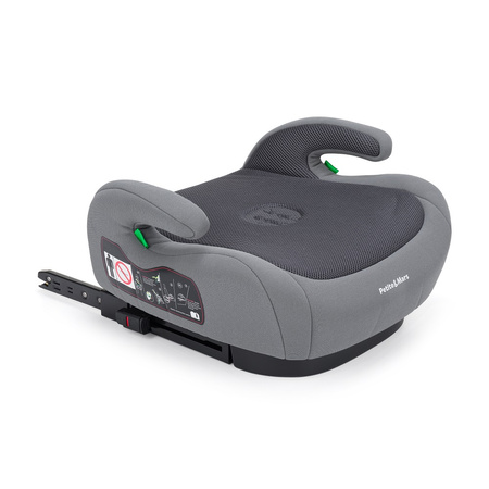 Petite&Mars Optimus Pro i-Size Fotelik Samochodowy Podstawka 22-36 kg Grey Air