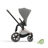 Cybex Conscious Green Leaf Priam 4.0 Tapicerka Siedziska Eco Pearl Grey