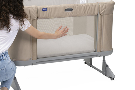 Chicco Next2Me Forever Łóżeczko Dostawne 3w1 do 22kg Honey Beige