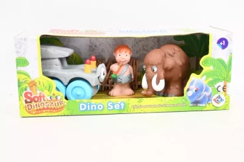 EPEE Dino zestaw autko+2 figurki CW1801