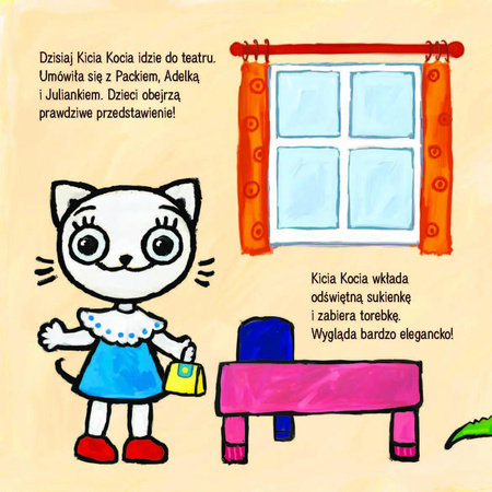 Media Rodzina Książeczka Kicia Kocia w Teatrze