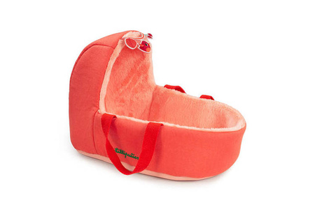 Lilliputiens Lalka Dzidziuś w Gondoli z Komforterem i Butelką Mleka Lena 12 m+