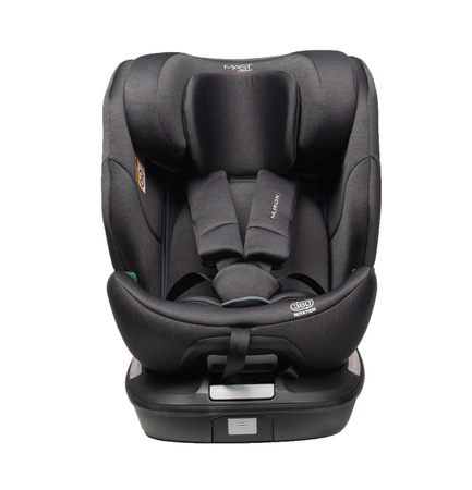 Mast Swiss Design M.Rox Obrotowy Fotelik Samochodowy Dark Grey