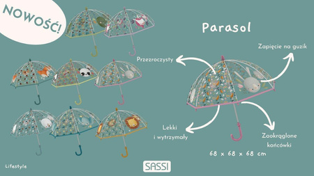 Sassi Parasol przeciwdeszczowy Słonik