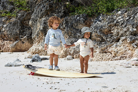 Lassig Szorty do pływania Splash & Fun Deski surfingowe sea salt, rozm. 86