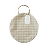 3 Sprouts Namiot Dla Dzieci Gingham Beige