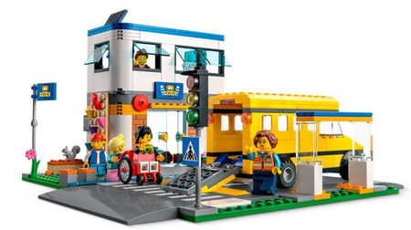 Lego City Klocki Dzień w Szkole 60329