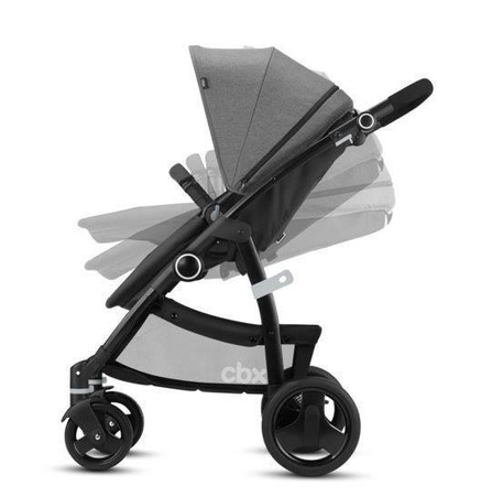 Cybex Leotie Flex wózek głęboko-spacerowy 2w1 CBX Comfy Grey