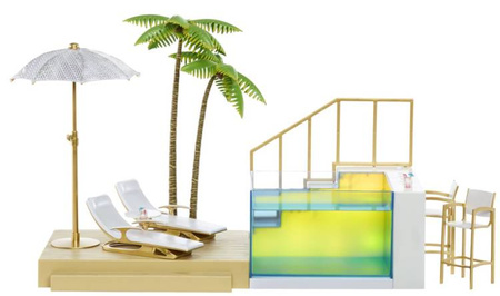 Rainbow High Color Change & Beach Club Playset Basen Zmieniający Kolor