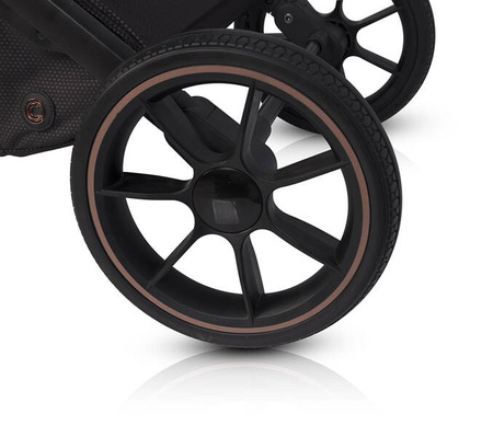 Cavoe Moi+ Wózek Głęboko-Spacerowy 2w1 + Torba + Adaptery Meteorite