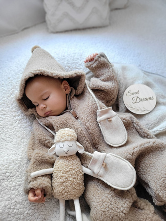 Zaffiro Nevada Kombinezon Wełniany Dla Dzieci 50/56 Brown