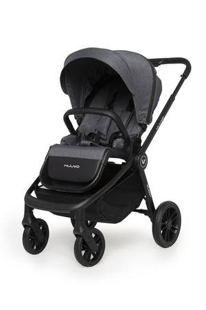 Muuvo Quick 2023 Wózek Głęboko-Spacerowy Carbon Graphite