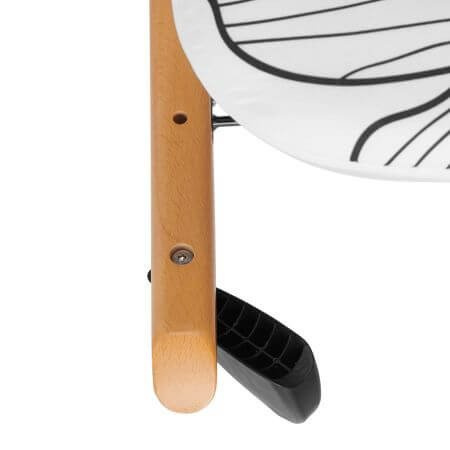 Kinderkraft Finio Leżaczek/Bujaczek White oiled