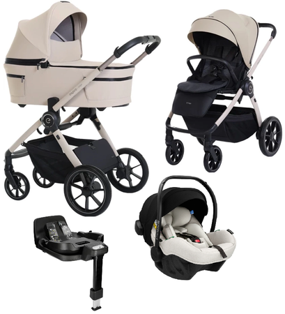 Espiro Yoga 2025 Wózek Głęboko-Spacerowy + Avionaut Pixel Pro 2.0 C Fotelik Samochodowy + Baza