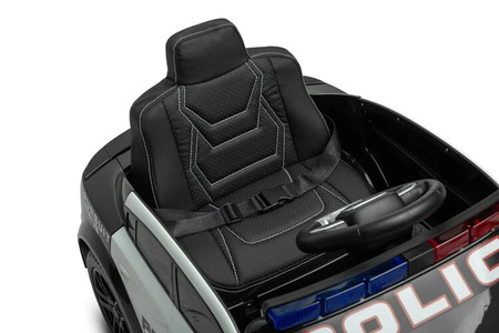 Toyz Dodge Charger Policja Pojazd na Akumulator White