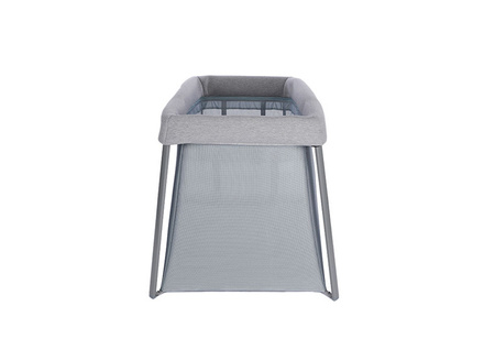 Beaba Łóżeczko turystyczne dwupoziomowe z funkcją kojca 3w1 Eazy sleep Heather grey / Pebble