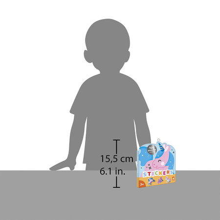 Janod Naklejki 100 szt. Jednorożce 3+