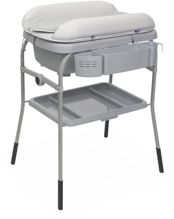 Chicco Cuddle&Bubble Wanienka z Przewijakiem Graphite Melange