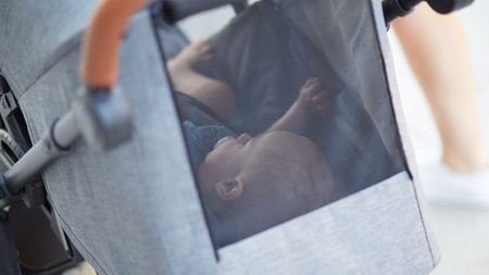 Kinderkraft Prime Wózek Głęboko-Spacerowy 3w1 + Mommy Bag Grey