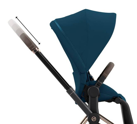Cybex Priam 4.0 Wózek Spacerowy Mountain Blue
