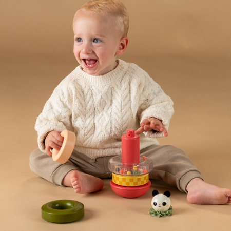 Taf Toys Wieża Sensoryczna – Panda do Układania