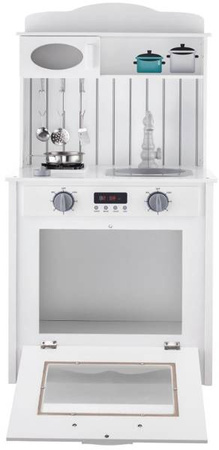 HyperMotion Drewniana Kuchnia Dla Dzieci + Akcesoria