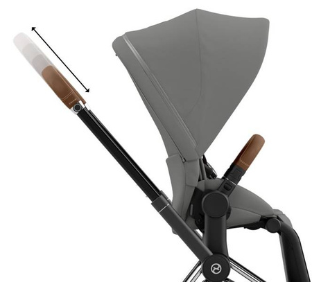 Cybex Priam 4.0 Wózek Spacerowy Soho Grey