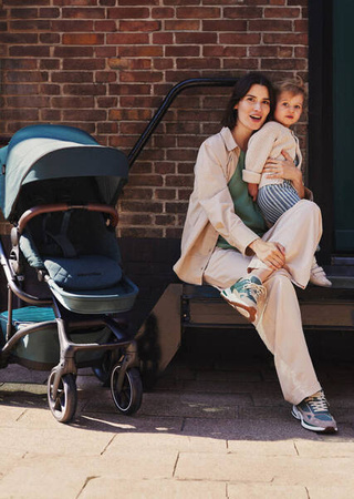 Easywalker Harvey 5 Premium Wózek Głęboko-Spacerowy Jade Green