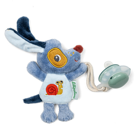 Lilliputiens Zawieszka do smoczka świecąca w ciemności Nocny mini przyjaciel Piesek Jules 0 m+