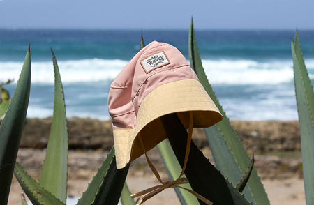 Lassig Kapelusz rybacki z filtrem UV80 Splash & Fun vanilla/peach, rozm. 46/49