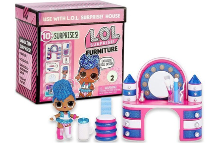 M.G.A. Entertainment L. O. L. Lol Surpise Mebelki z Lalką GARDEROBA