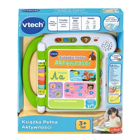 V-Tech Zabawka Interaktywna Książka Pełna Aktywności