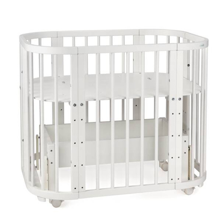 Waldin Kołyska Łóżeczka 5w1 K-W5-W Biały