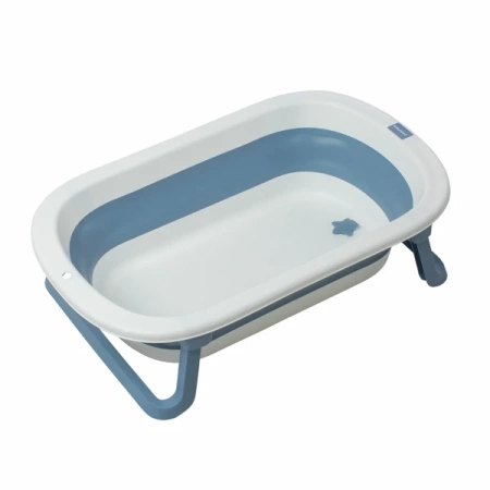 Babyhood BH-323B Składana Wanienka Dziecięca Comfort Niebieska
