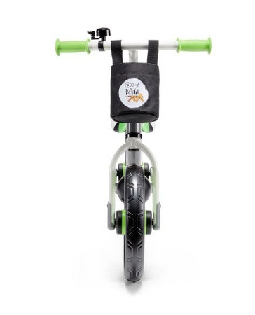KinderKraft Rowerek Biegowy 2Way Next z Akcesoriami Green/Grey