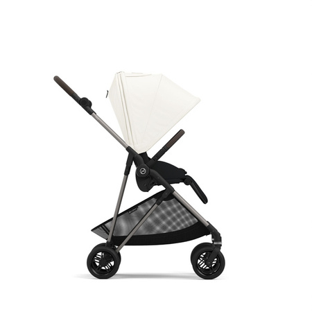 Cybex Melio Wózek Głęboko-Spacerowy Canvas White