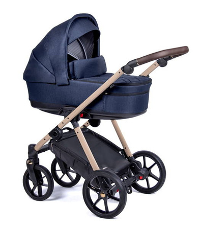 Coletto Axiss Wózek Głęboko-Spacerowy Rama Beżowa AX-08