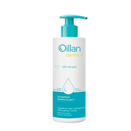 OILLAN DERM+ SZAMPON NAWILŻAJĄCY 180 ML