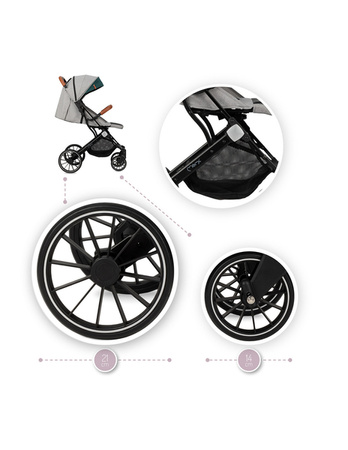 MoMi Estelle Dakar Wózek Spacerowy Jungle