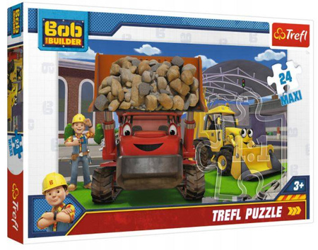 Trefl Puzzle 24 el Elementy Bob budowniczy