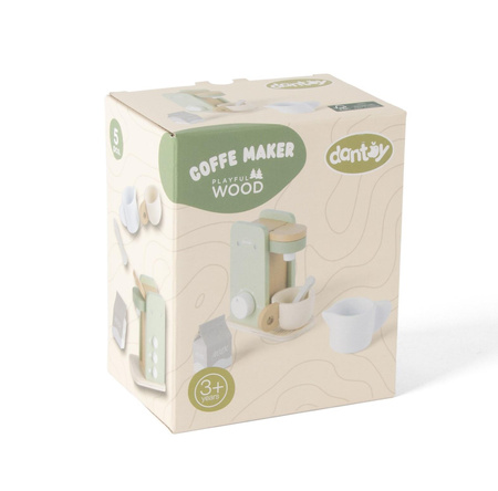 Dantoy Drewniany ekspres do kawy