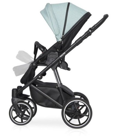 Riko Side Wózek Głęboko-Spacerowy 2w1 Anthracite