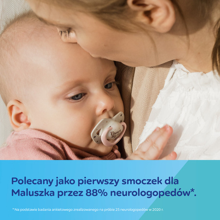Canpol Babies Smoczek Silikonowy 18+m Sleepy Koala 2 szt. 22/660_pin Pink