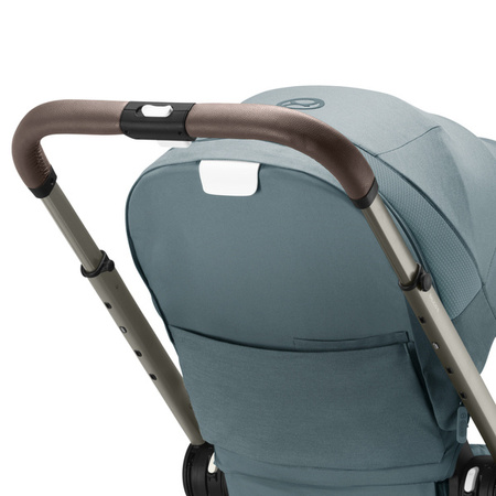 Cybex Balios S Lux Wózek Głęboko-Spacerowy Sky Blue 2023 Rama Taupe