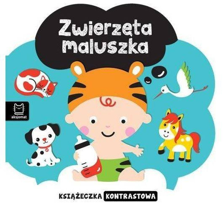 Książeczka kontrastowa. Zwierzęta maluszka