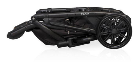 Riko Team Wózek Bliźniaczy Rok Po Roku Głęboko-Spacerowy Anthracite